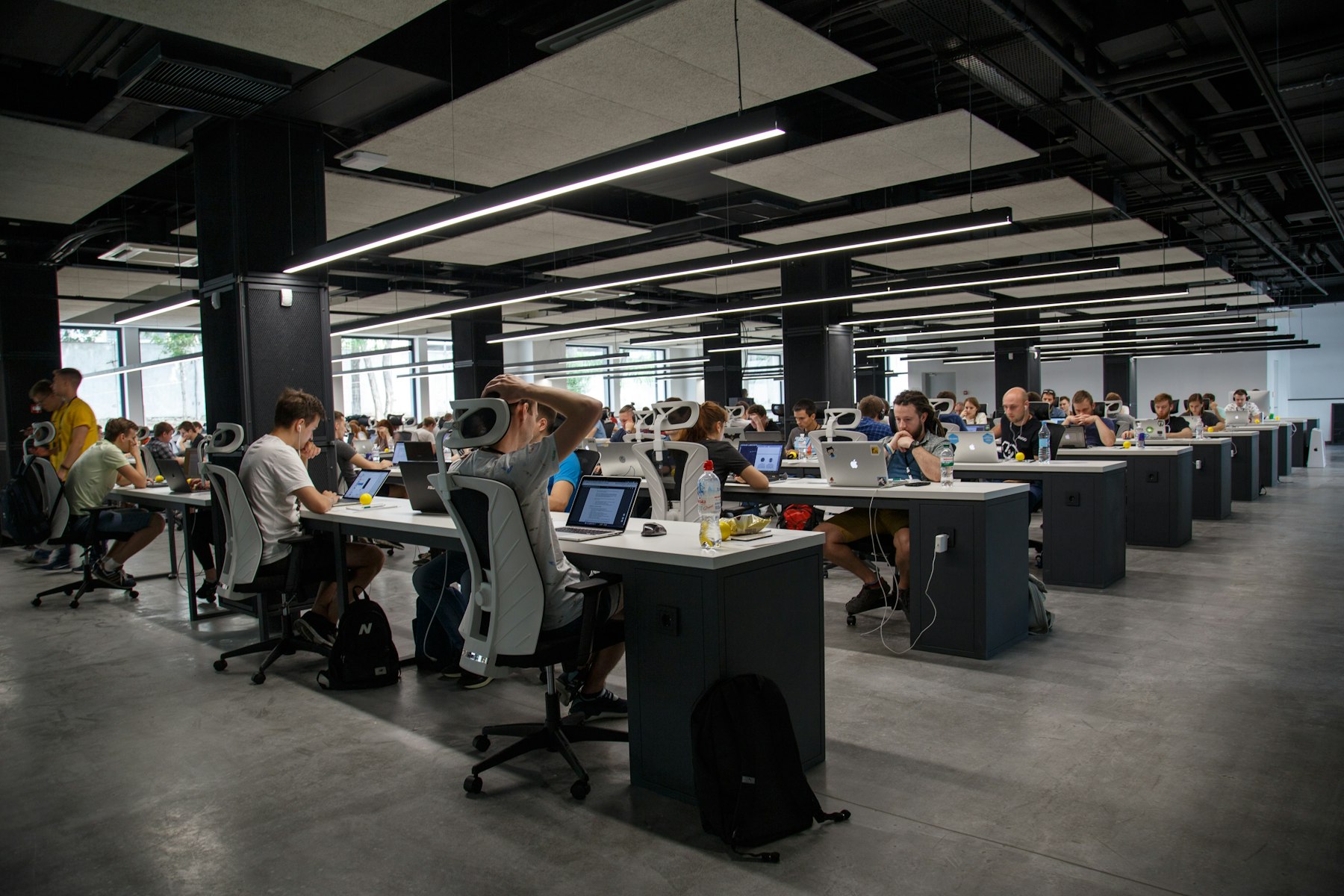 Creative studio workspace for photo and video post-production